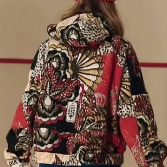 Free People Movement Wild and Free Printed Fleece Pullover - Picture 3 of 4